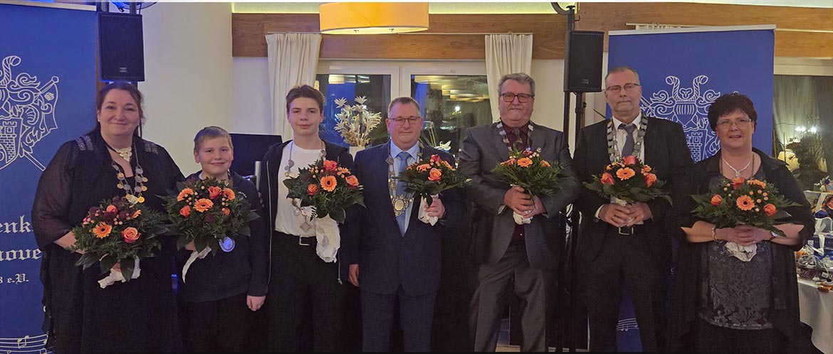 Fanfarenkorps Hannover von 1973 e.V. aktives Korps und Schützen Kettenträger 2025